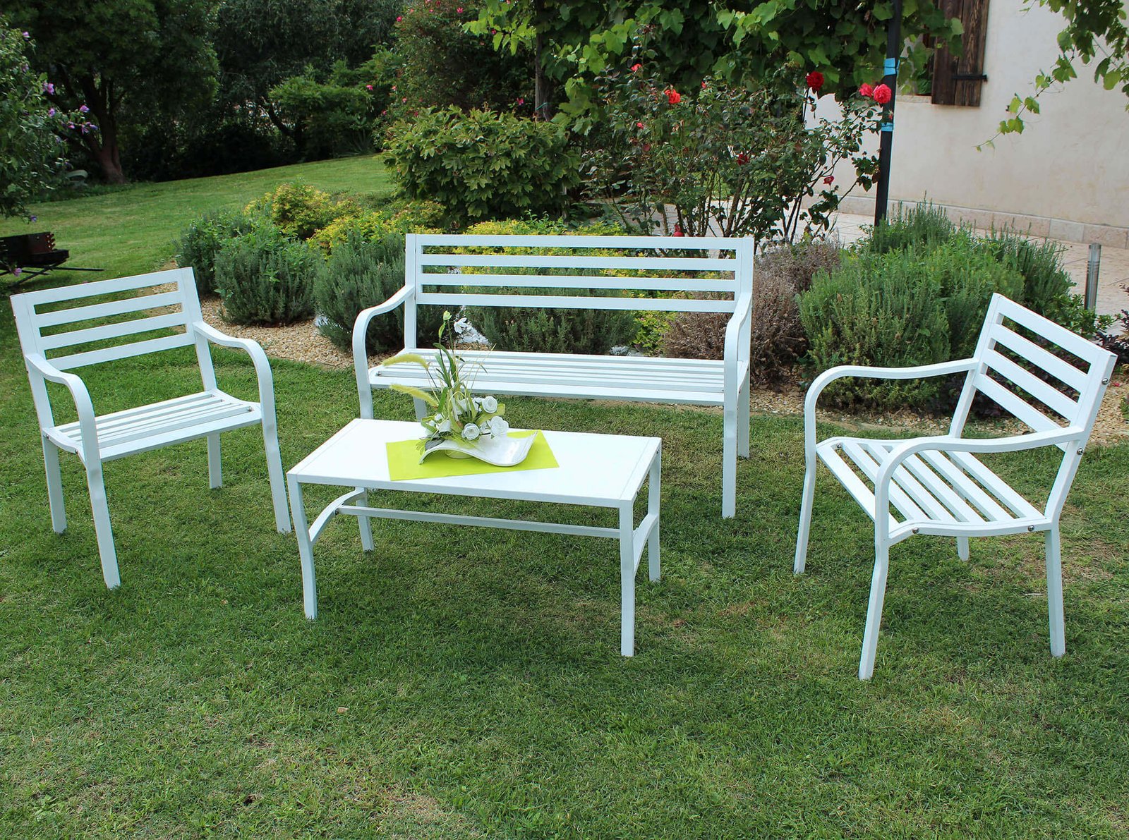 2534_FE802534-BIAN_3.jpeg Panchina da Giardino 2 posti in Acciaio,Acciaio cm 128x80x56 – LANA