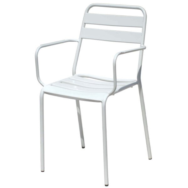 Poltrona da Giardino Impilabile in Acciaio cm 51x52x81 – LUCKY