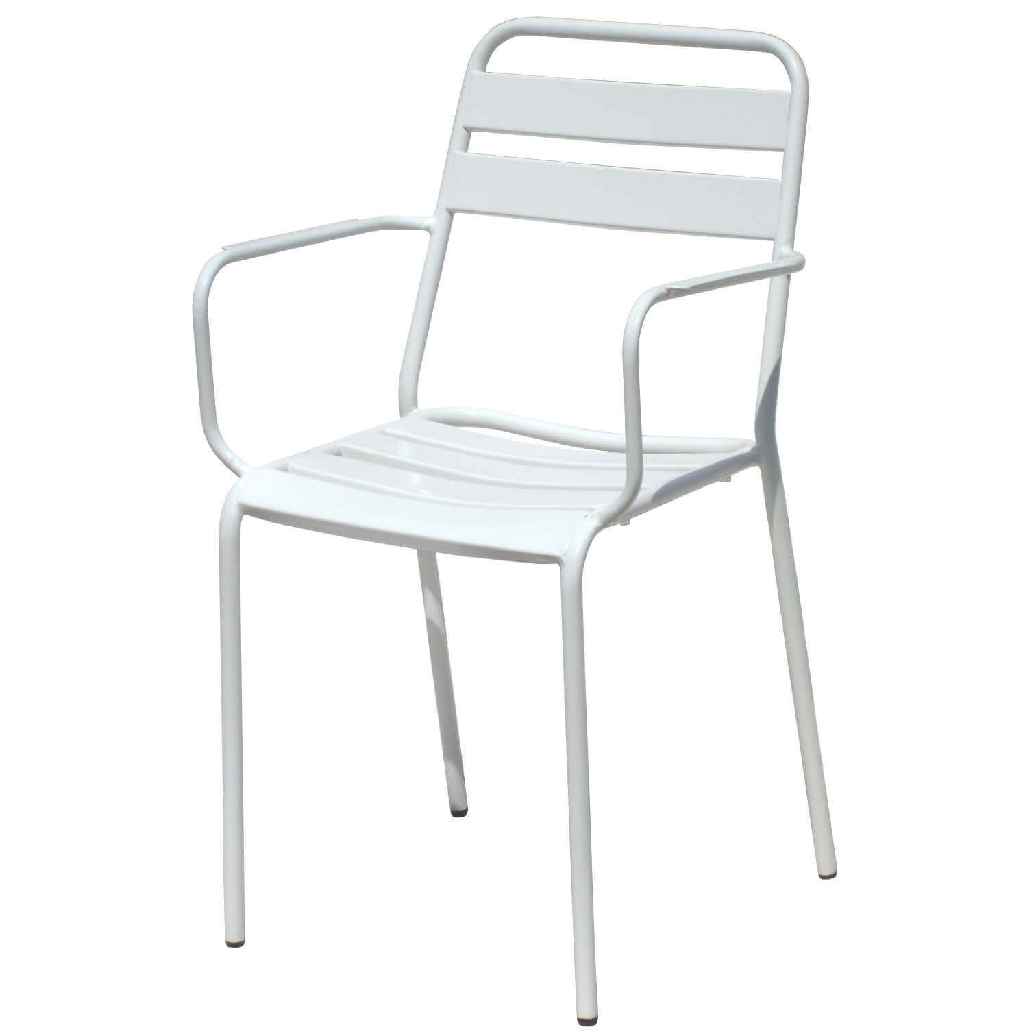 2539-BIAN_FE802539-BIAN_2.jpeg Poltrona da Giardino Impilabile in Acciaio cm 51x52x81 – LUCKY