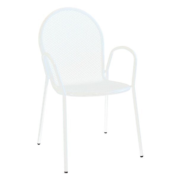 Poltrona da Giardino Impilabile in Acciaio cm 51x61x90 – JOEL