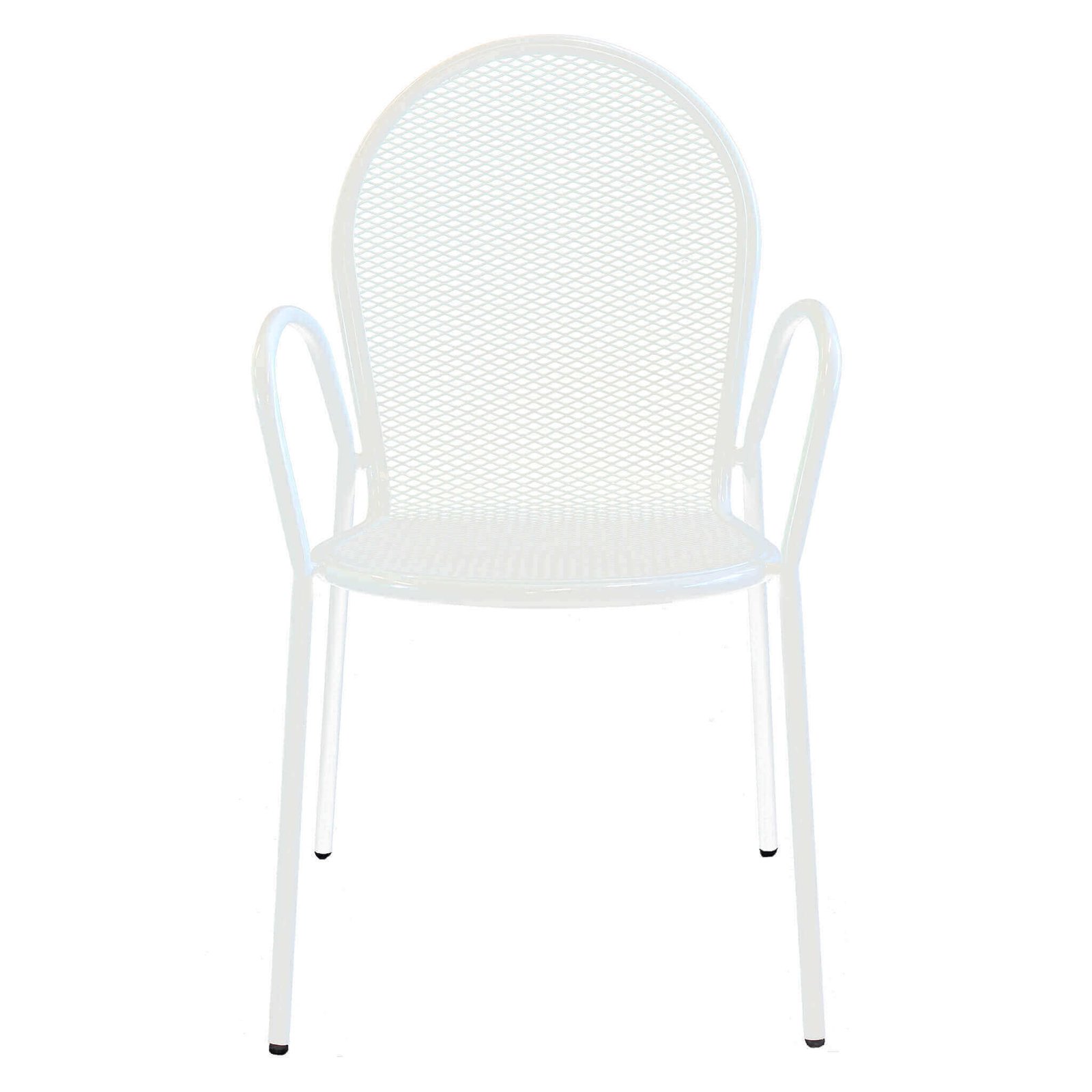 Poltrona da Giardino Impilabile in Acciaio cm 51x61x90 – JOEL