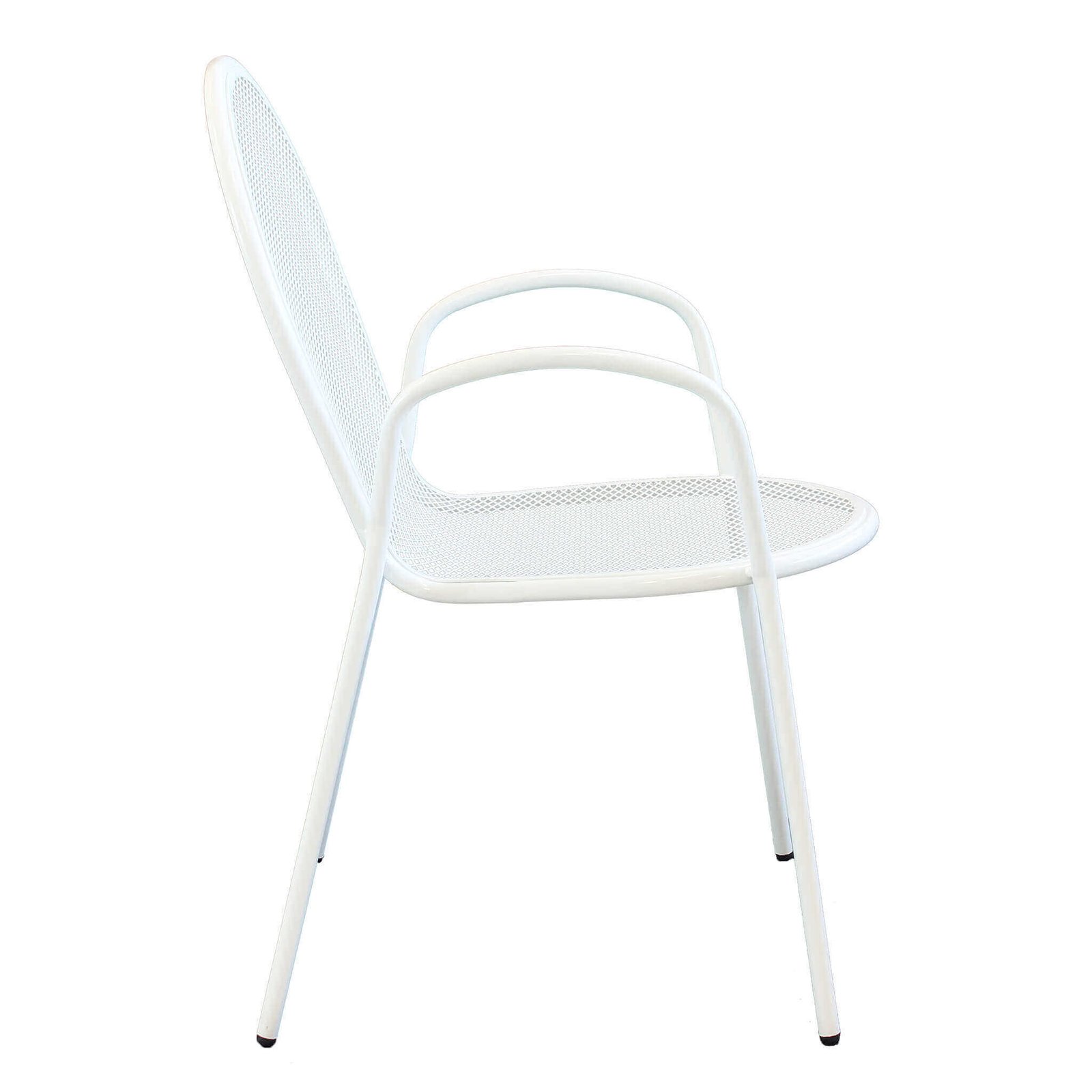 Poltrona da Giardino Impilabile in Acciaio cm 51x61x90 – JOEL