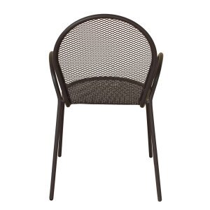 Poltrona da Giardino Impilabile in Acciaio cm 51x61x90 – JOEL