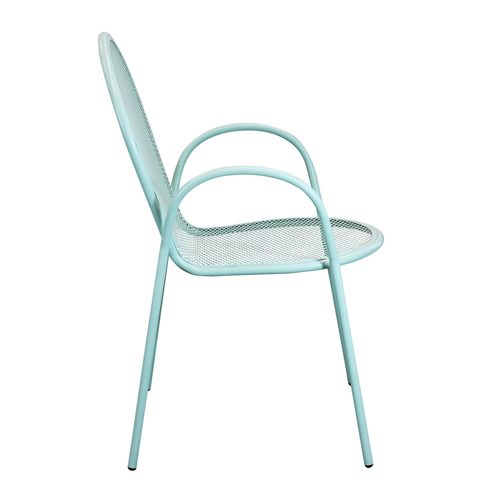 Poltrona da Giardino Impilabile in Acciaio cm 51x61x90 – JOEL