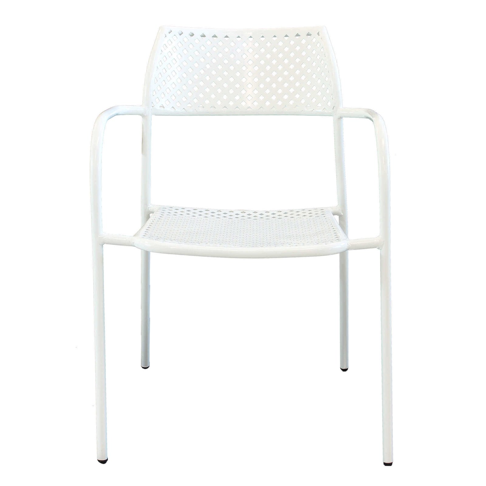 2565-BIAN_FE802565-BIAN_2.jpeg Poltrona da Giardino Impilabile in Acciaio cm 56x56x78 – MATHEW