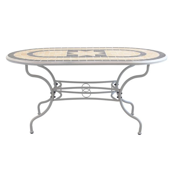 Tavolo da Giardino con piano in Mosaico 160×90 – NEVIL