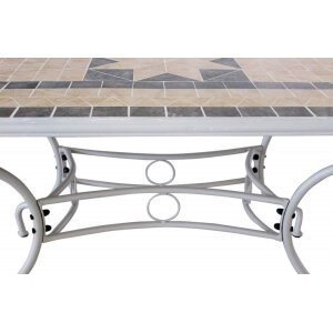 Tavolo da Giardino con piano in Mosaico 160×90 – NEVIL