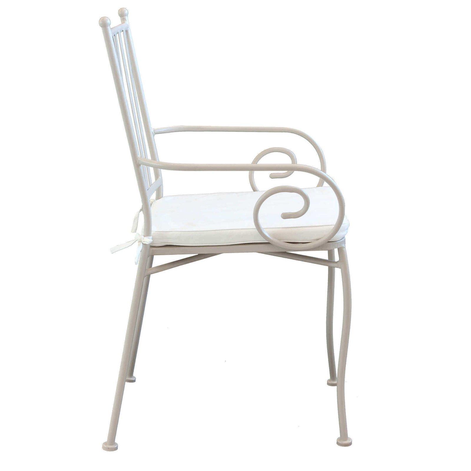 2592_FE802577_3.jpeg Poltrona da Giardino con cuscino in Acciaio cm 53x55x90 – NEVIL