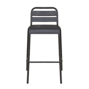 Sgabello da Giardino Impilabile in Acciaio cm 50x51x95 – STU