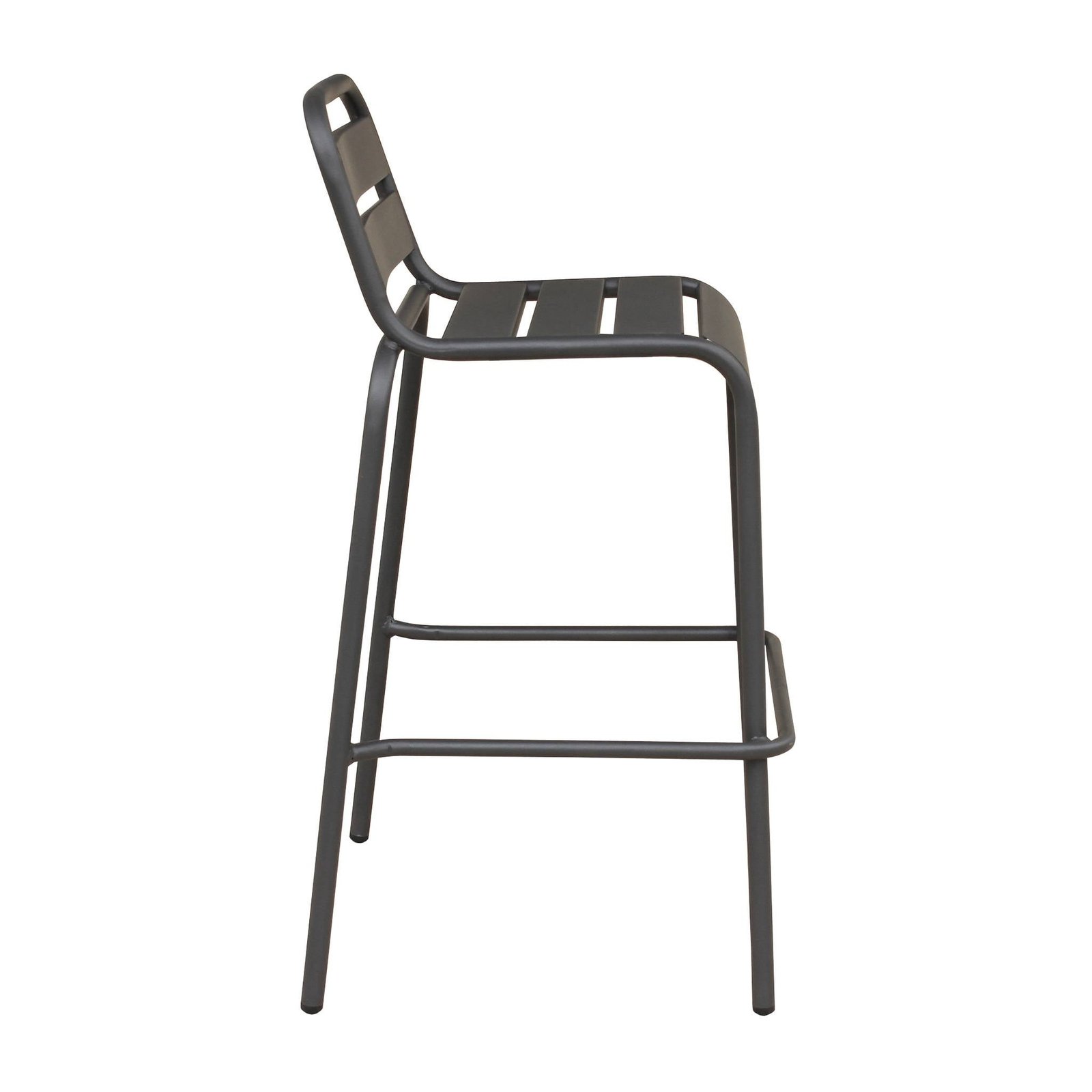 Sgabello da Giardino Impilabile in Acciaio cm 50x51x95 – STU