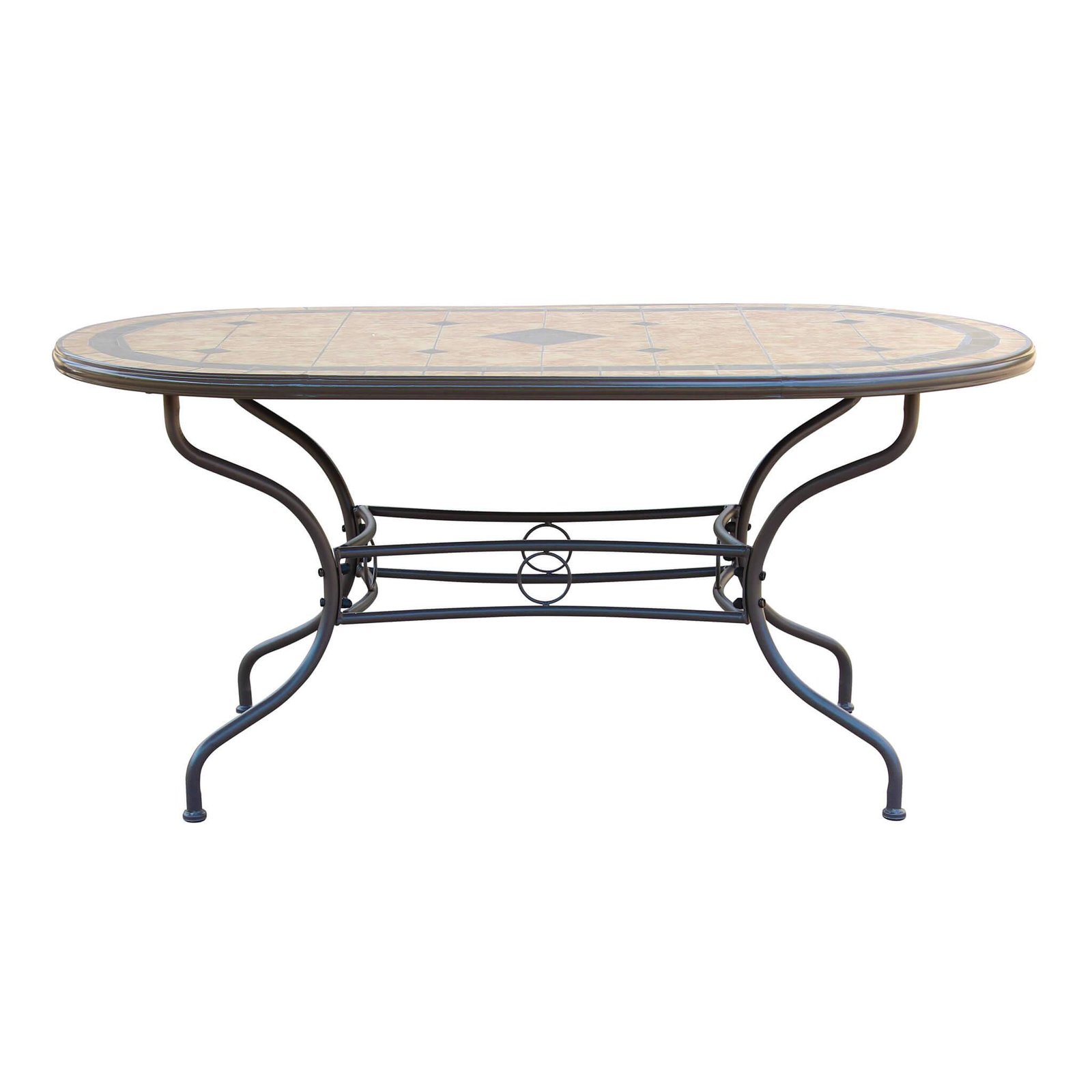 Tavolo da Giardino con piano in Mosaico 160×90 – NEVIL