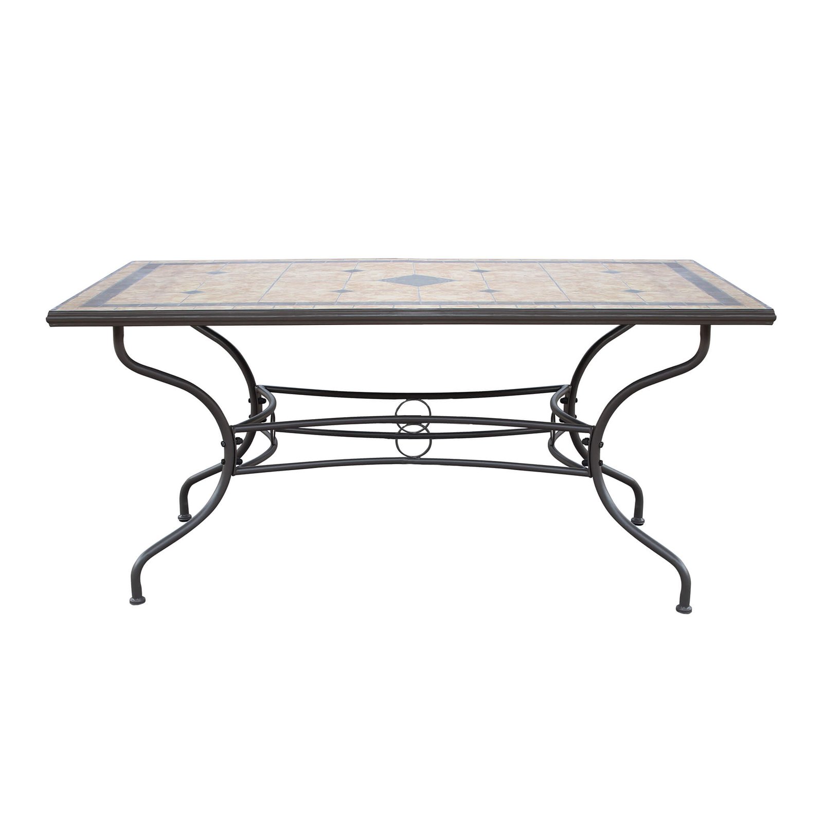 Tavolo da Giardino con piano in Mosaico 160×90 – NEVIL