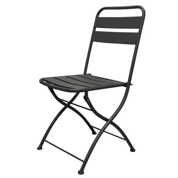 Sedia da Giardino Salvaspazio in Acciaio cm 42x50x88 – STUART