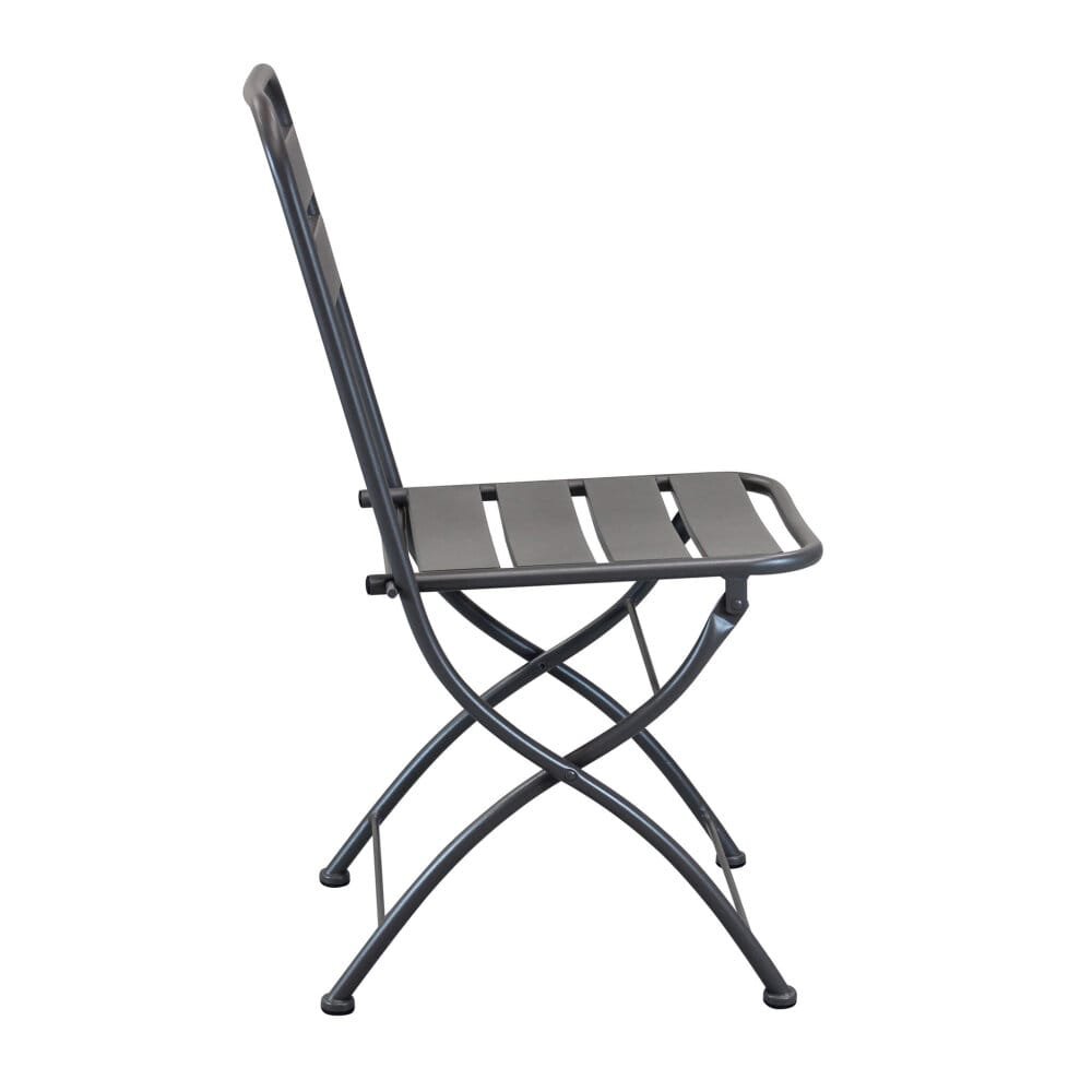 Sedia da Giardino Salvaspazio in Acciaio cm 42x50x88 – STUART