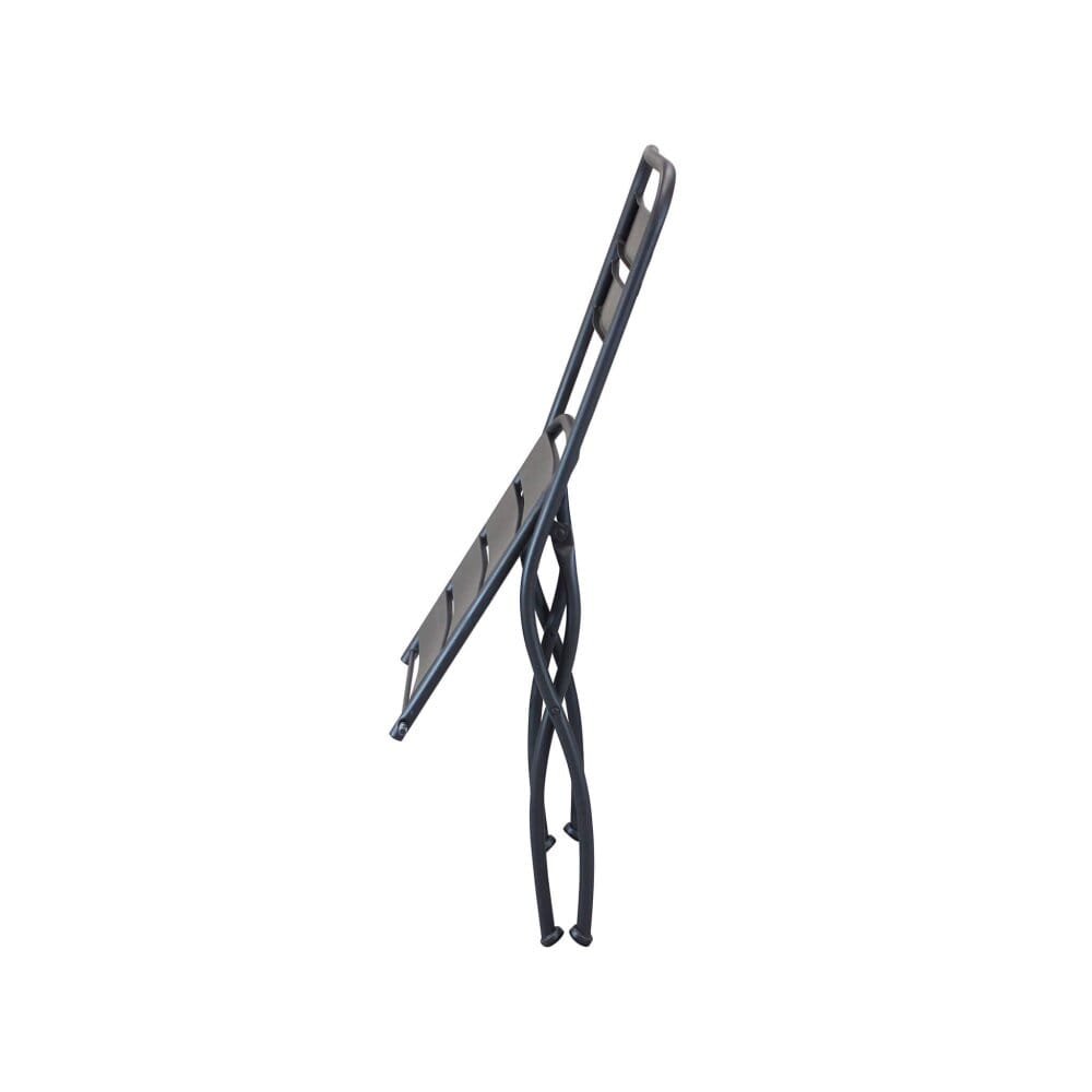 Sedia da Giardino Salvaspazio in Acciaio cm 42x50x88 – STUART