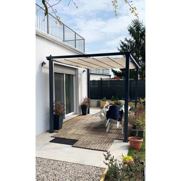 Gazebo da Giardino 3×4 in alluminio e metallo – DRAKE