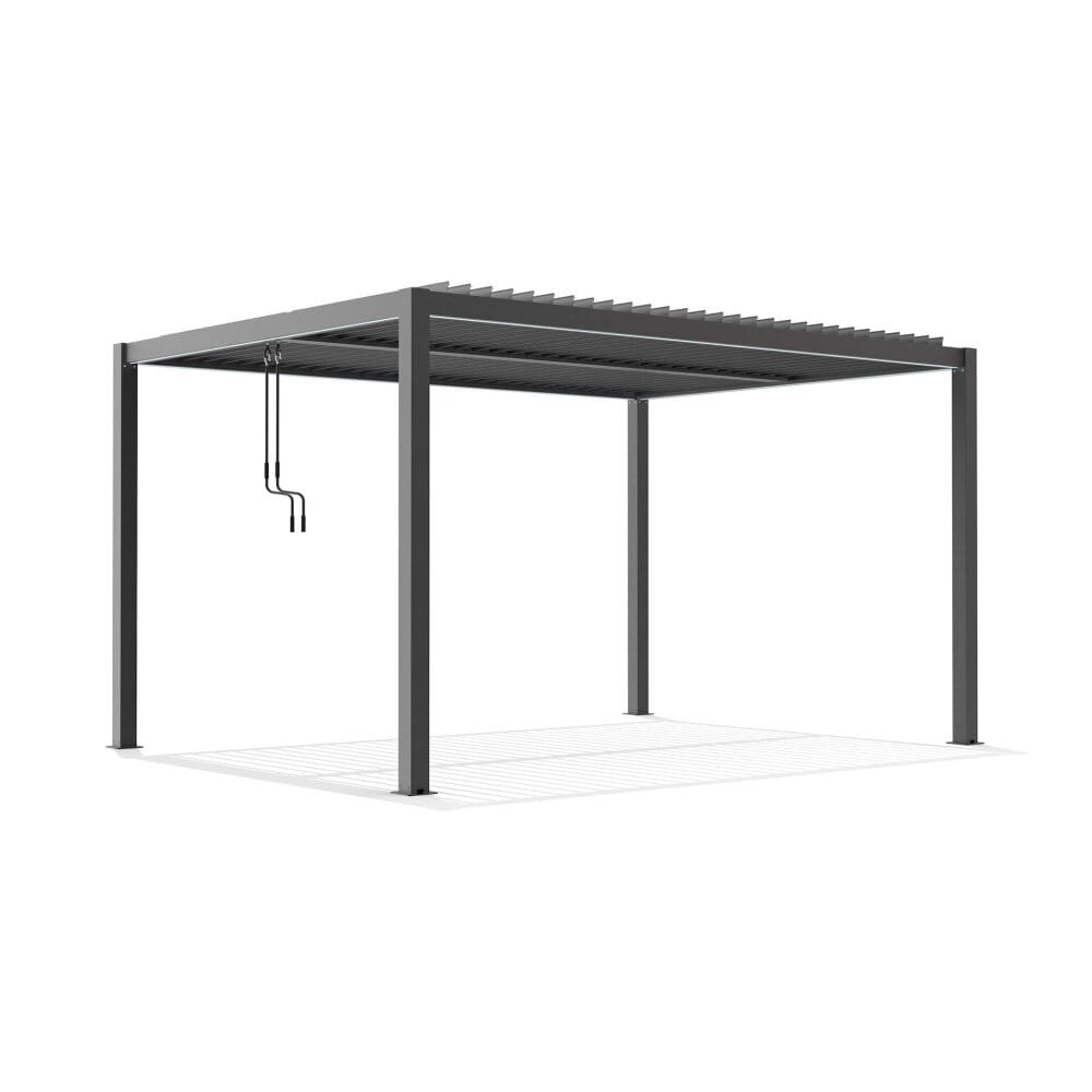 Pergola bioclimatica m 3×4 in alluminio – JAMEY