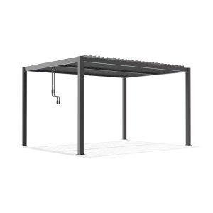 Pergola bioclimatica m 3×4 in alluminio – JAMEY