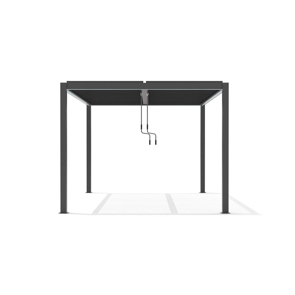 Pergola bioclimatica m 3×4 in alluminio – JAMEY
