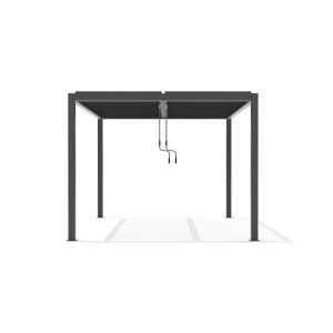 Pergola bioclimatica m 3×4 in alluminio – JAMEY