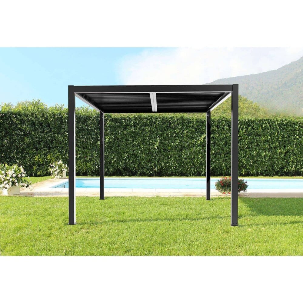 Pergola bioclimatica m 3×4 in alluminio – JAMEY