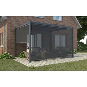 Pergola bioclimatica m 3×4 in alluminio – JAMEY