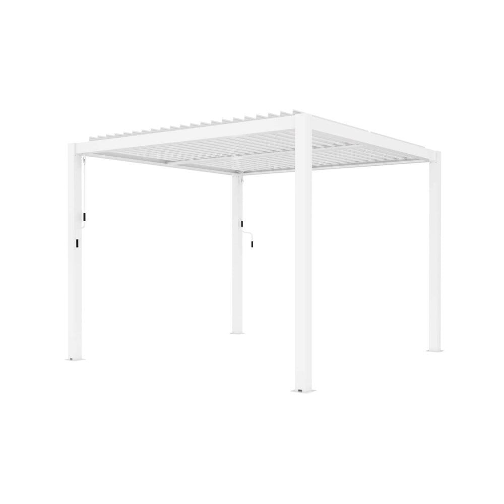 Pergola bioclimatica m 4×4 in alluminio – JAMEY