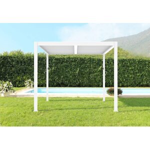 Pergola bioclimatica m 4×4 in alluminio – JAMEY