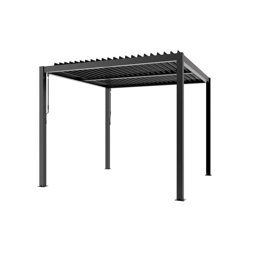 Pergola bioclimatica m 4×4 in alluminio – JAMEY