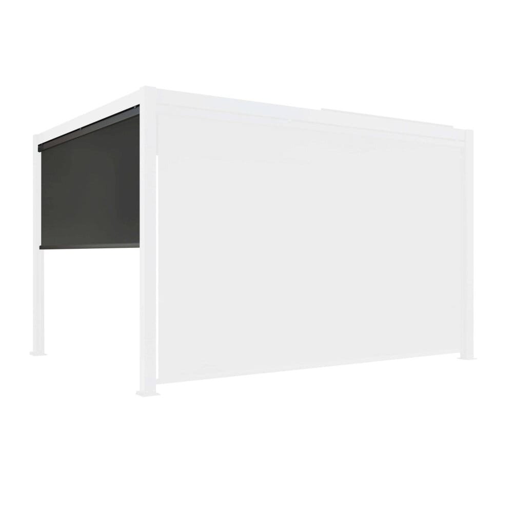 Parete laterale per pergola in alluminio textilene – TONY