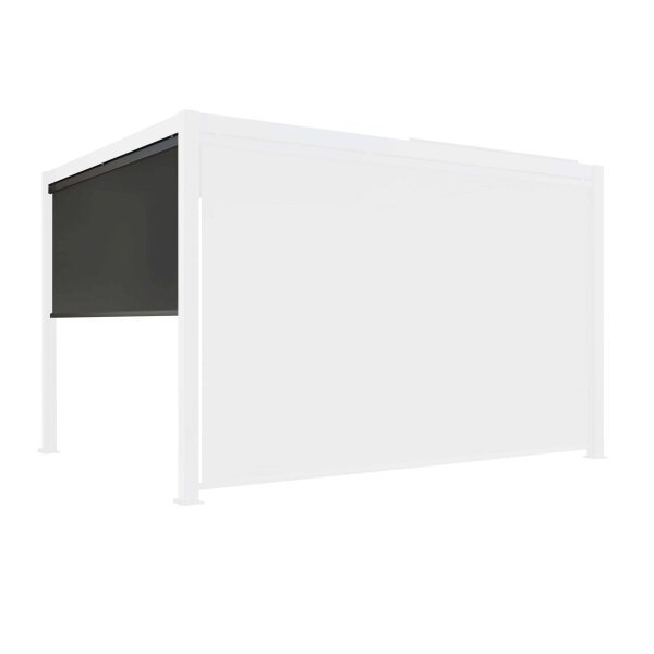 Parete laterale per pergola in alluminio textilene – TONY