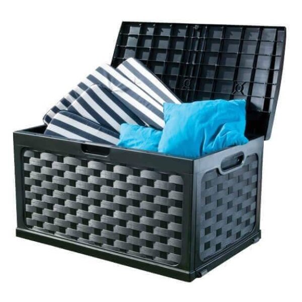 Cassapanca baule da esterno in Plastica cm 115x56x58 – CORIE