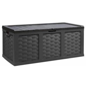 Cassapanca baule da esterno XL in Plastica cm 157,5x75x63,5 – CORIE