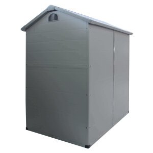 Casetta Porta Attrezzi da Giardino in Plastica cm 134x192x204 – FOX