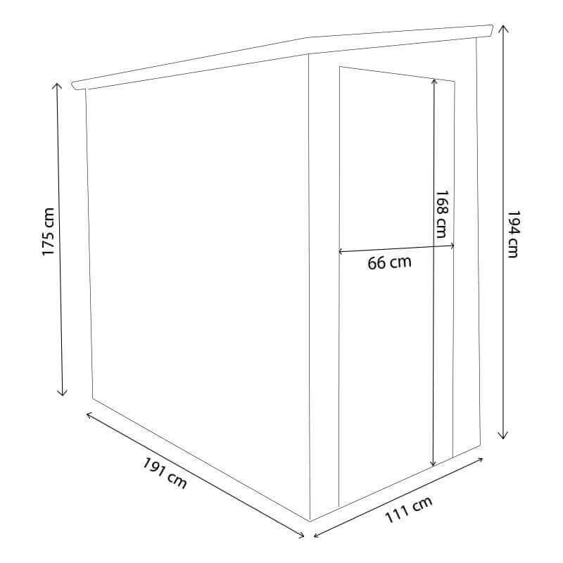 9057_HA809057-LGRE_3.jpeg Casetta Porta Attrezzi da Giardino in Plastica cm 111x191x194 – REX