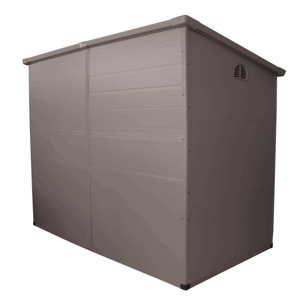 Casetta Porta Attrezzi da Giardino in Plastica cm 134x192x204 – FOX