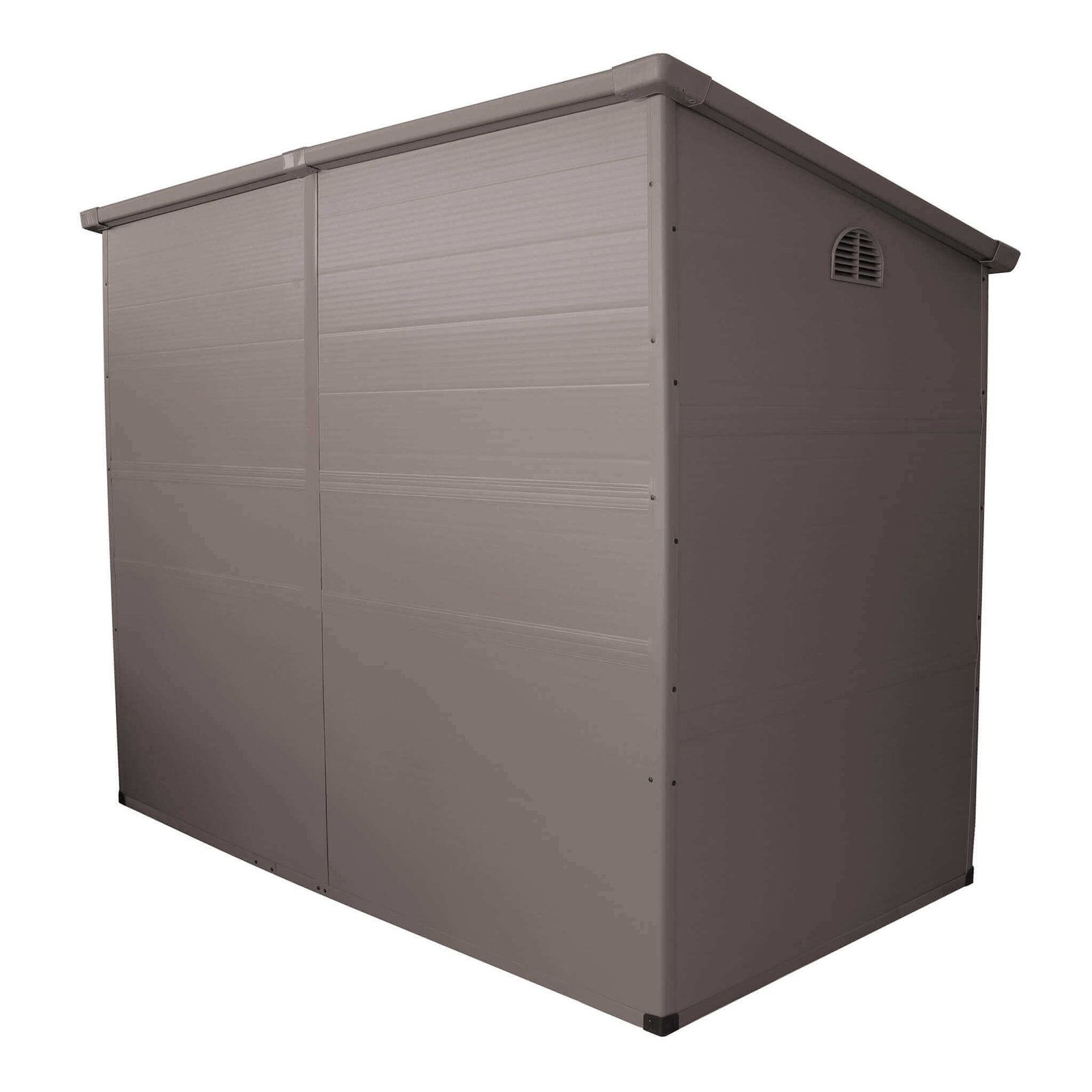 9057-LGRE_HA809058-MRNE_2.jpeg Casetta Porta Attrezzi da Giardino in Plastica cm 134x192x204 – FOX