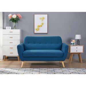 Divano due posti Scandinavo in Tessuto cm 147x79x86 – SILENTE