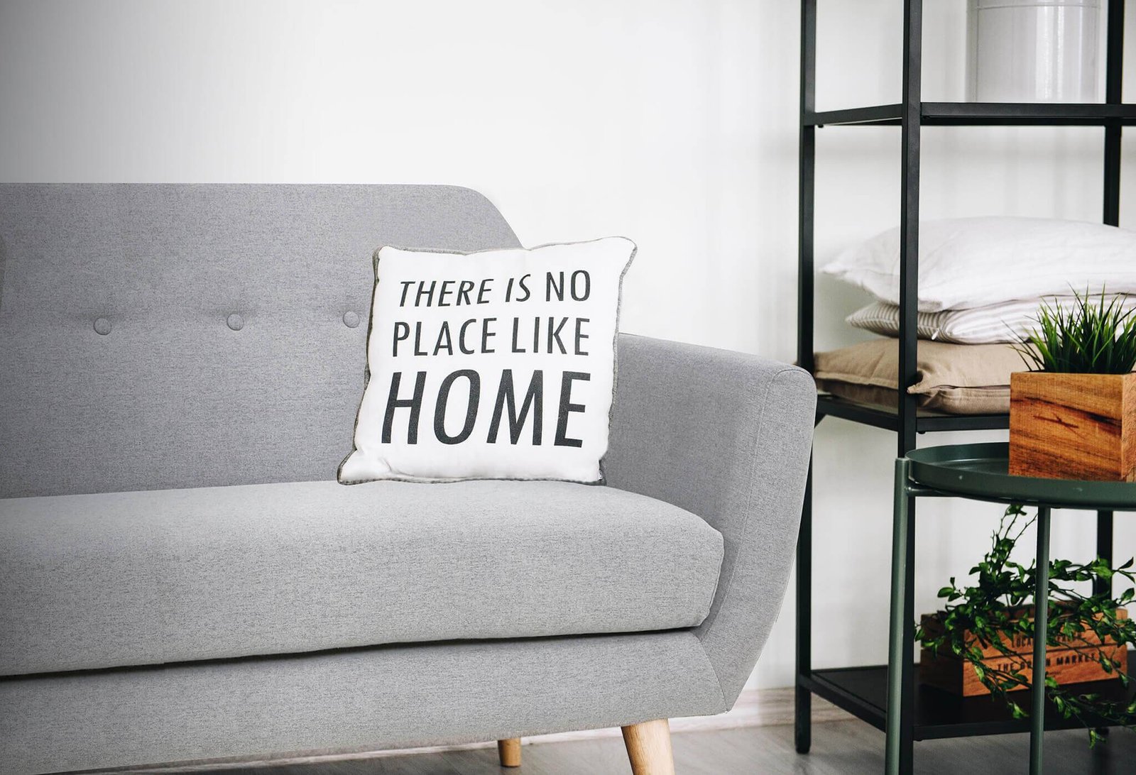 Divano tre posti Scandinavo in Tessuto cm 193x79x86 – SILENTE