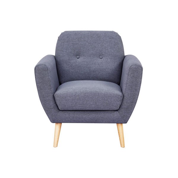 Poltrona Moderna in Tessuto cm 84x79x86 – SILENTE