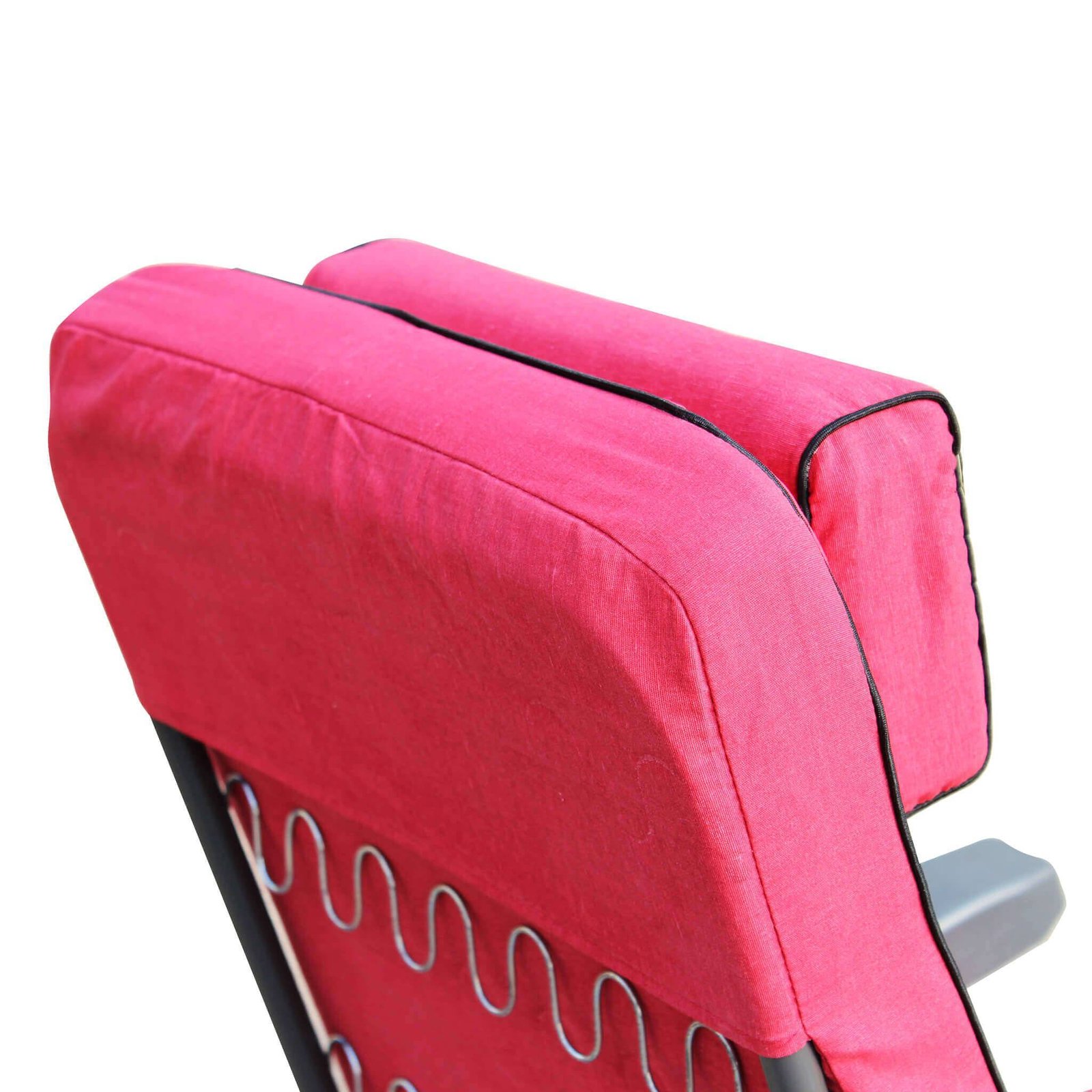 7135-GREY_HF807135-RED_5.jpeg Poltrona Sdraio relax reclinabile in Tessuto,Acciaio cm 155x60x60 – MORTY