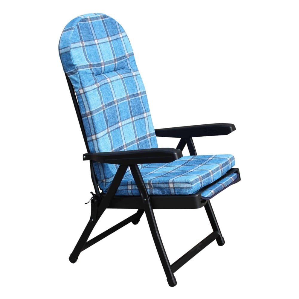 Poltrona Sdraio relax reclinabile in Tessuto cm 155x60x60 – QUENTIN