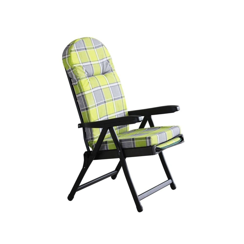 Poltrona Sdraio relax reclinabile in Tessuto cm 155x60x60 – QUENTIN