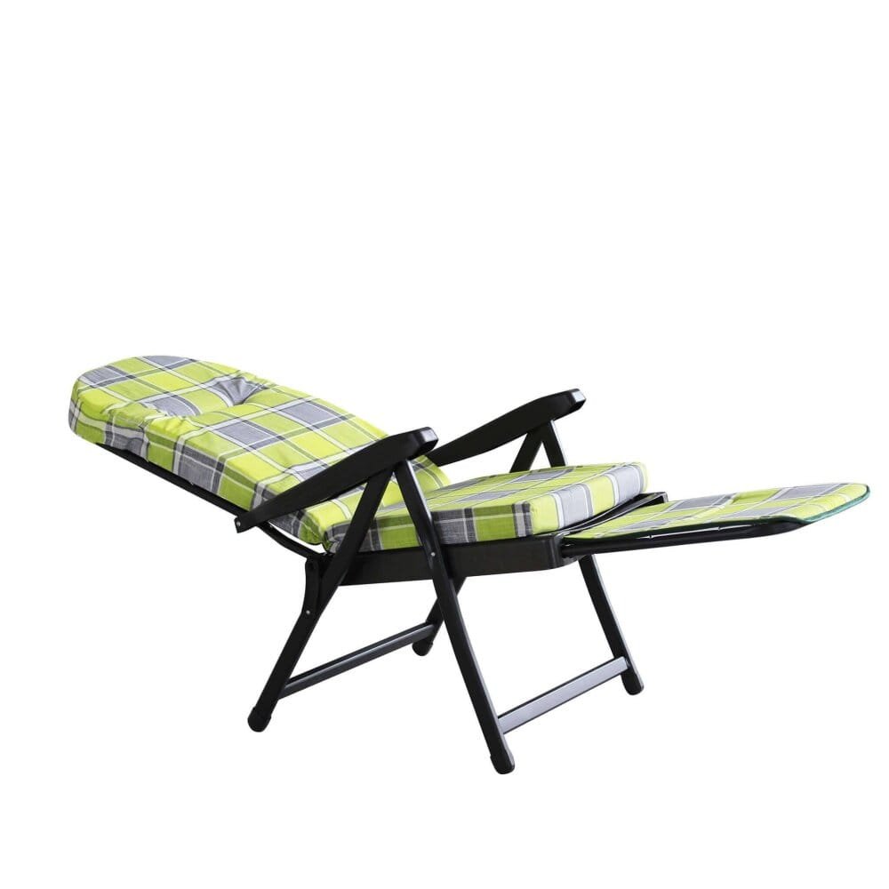 Poltrona Sdraio relax reclinabile in Tessuto cm 155x60x60 – QUENTIN