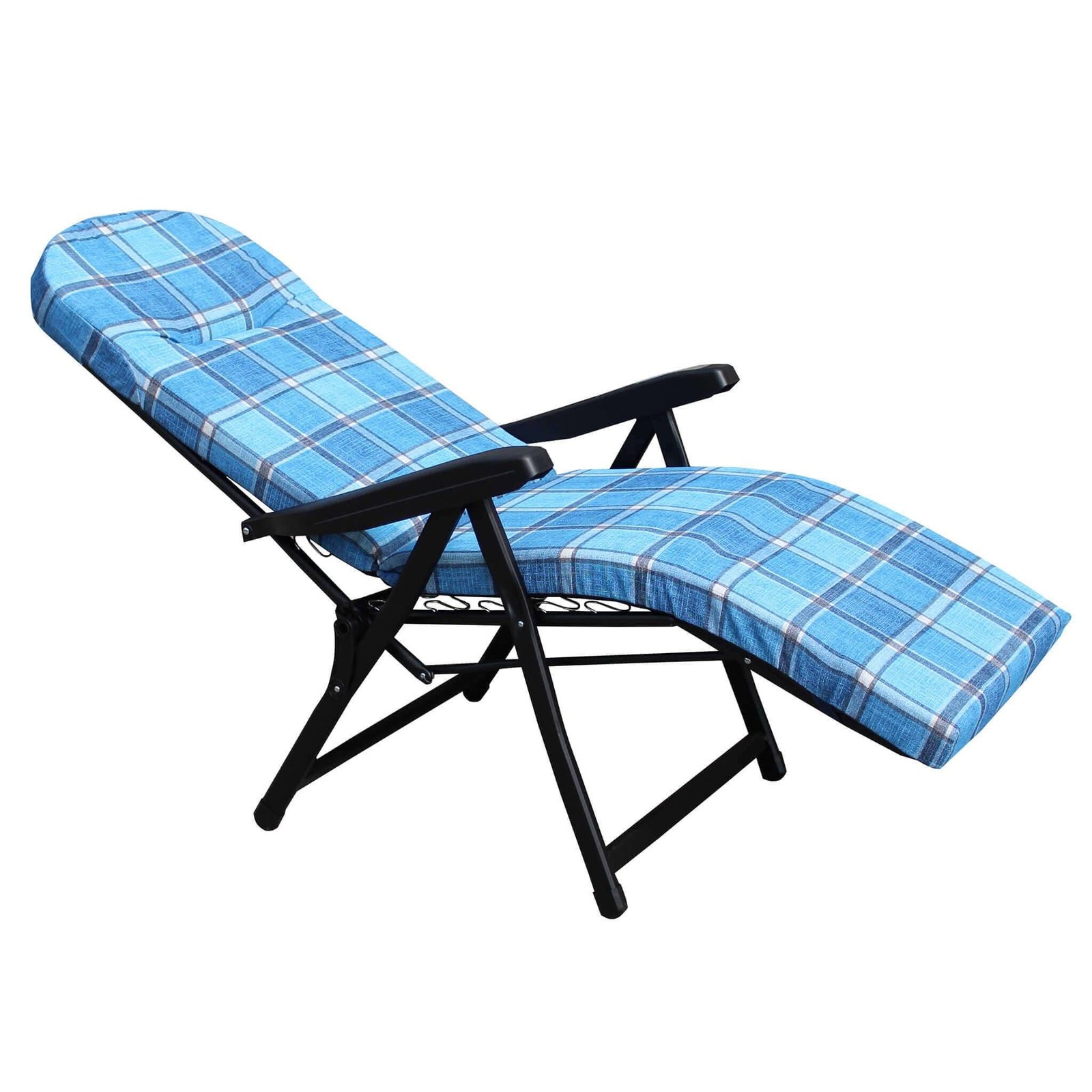 Poltrona Sdraio relax reclinabile in Tessuto,Acciaio cm 155x60x60 – ANETTE