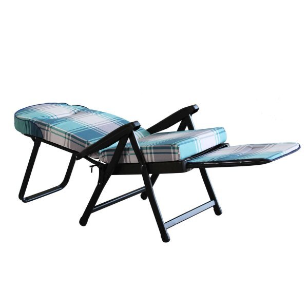 Poltrona Sdraio relax reclinabile in Tessuto cm 155x60x60 – QUENTIN