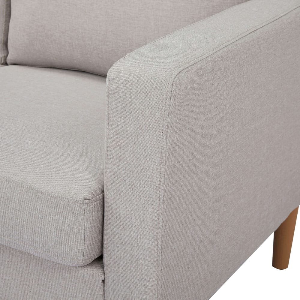 Divano 2 posti Scandinavo in Tessuto cm 124x73x82 – MANU