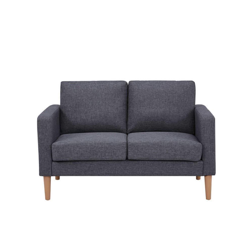Divano 2 posti Scandinavo in Tessuto cm 124x73x82 – MANU