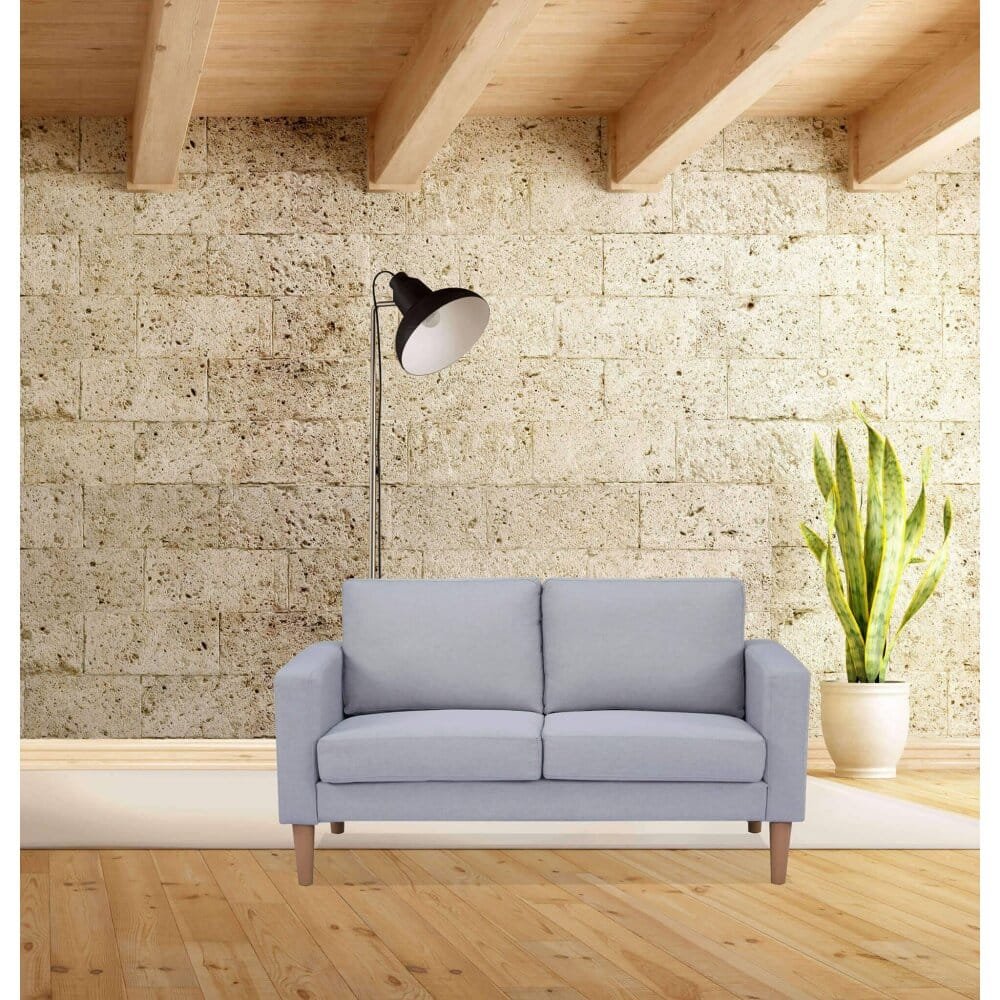 Divano 2 posti Scandinavo in Tessuto cm 124x73x82 – MANU