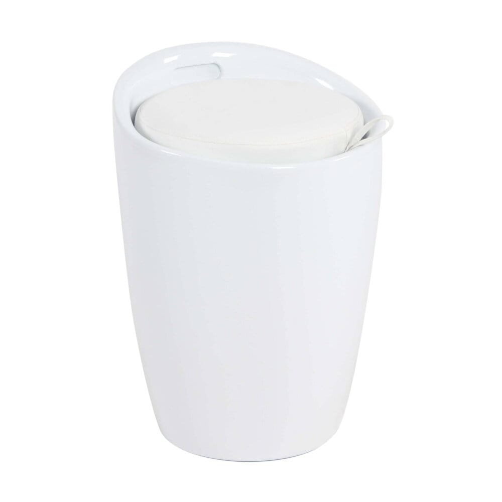 Sgabello con contenitore in Plastica cm 36x36x50 – MORRIS